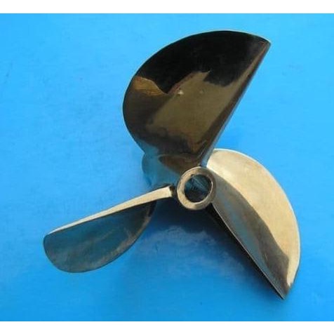 Propeller Bronze 7016 3Blade For Rc Boat Engine Prop Kuningan