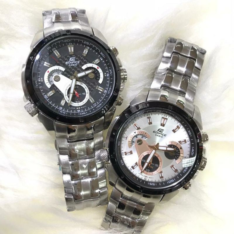 JAM TANGAN PRIA WANITA | RANTAI | KULIT | KARET | MURAH | PRIA CASIO EDIFICE EFR535 ORIGINAL