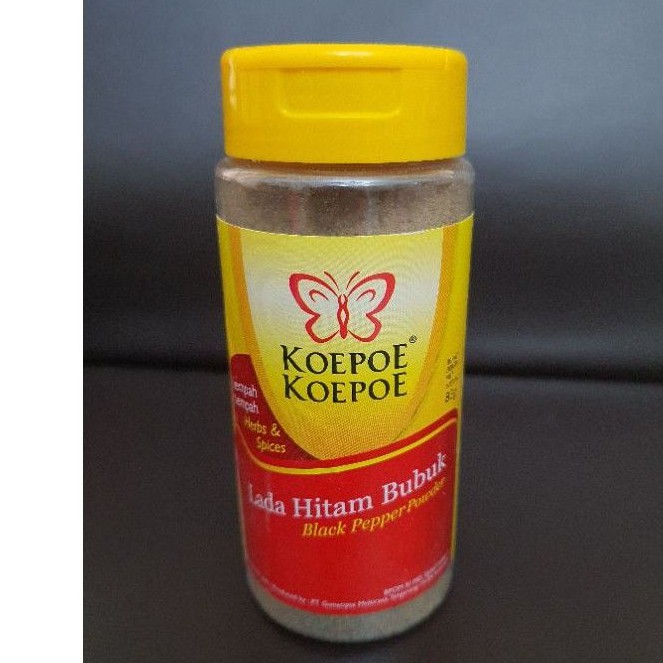 

KOEPOE LADA HITAM BUBUK 83GR /BLACKPEPPER POWDER KUPU