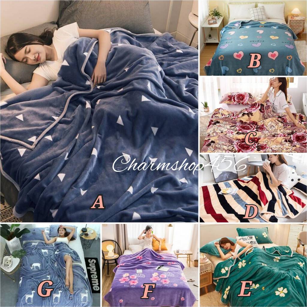 Selimut Bulu Halus tebal