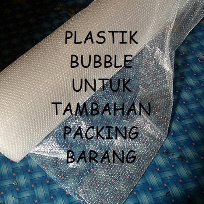 

BUBBLE WRAP/Plastik Bubble untuk packing pelindung paket souvenir BERKUALITAS