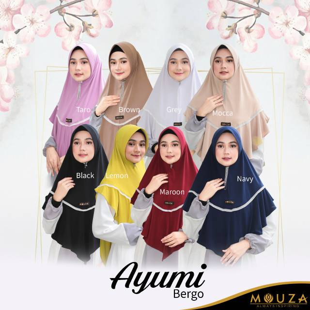 [MOUZA-DINIFI]AYUMI BERGO BY MOUZA #BergoInstanMouza