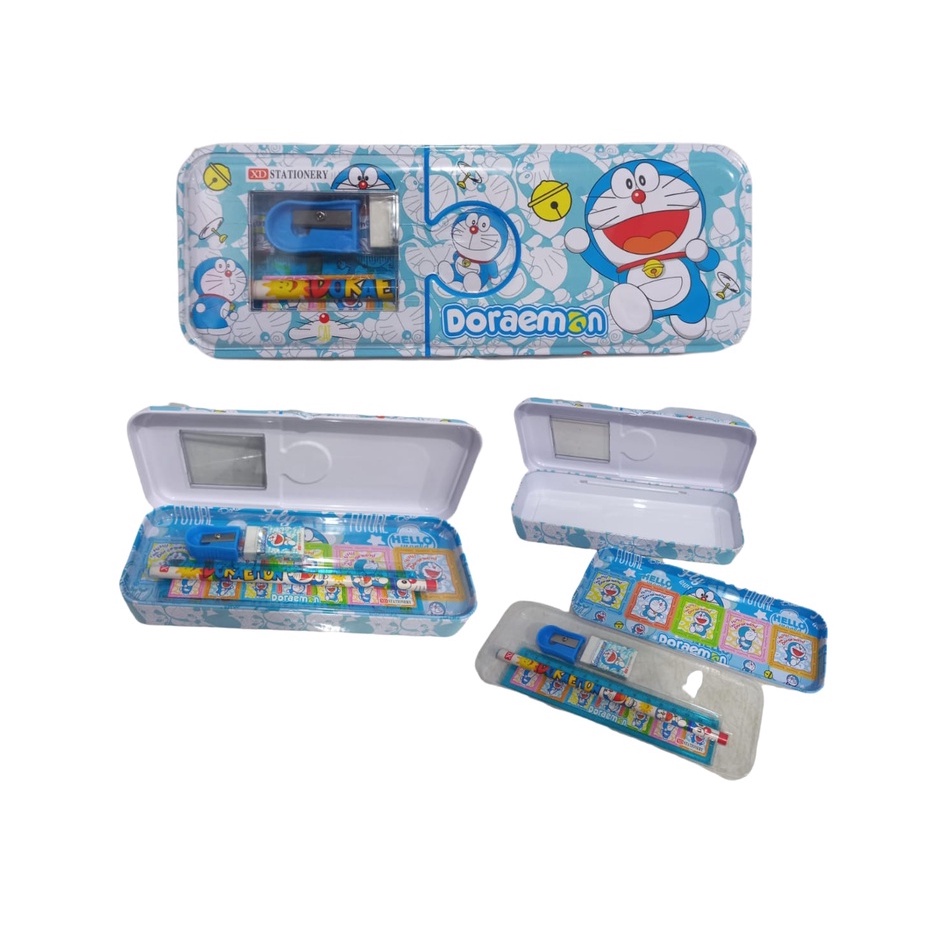

TEMPAT PENNSIL DORAEMON / KOTAK PENSIL DORAEMON / KOTAK PENSIL / TEMPAT PENSIL / DORAEMON / TEMPAT PENSIL KALENG DORAEMON
