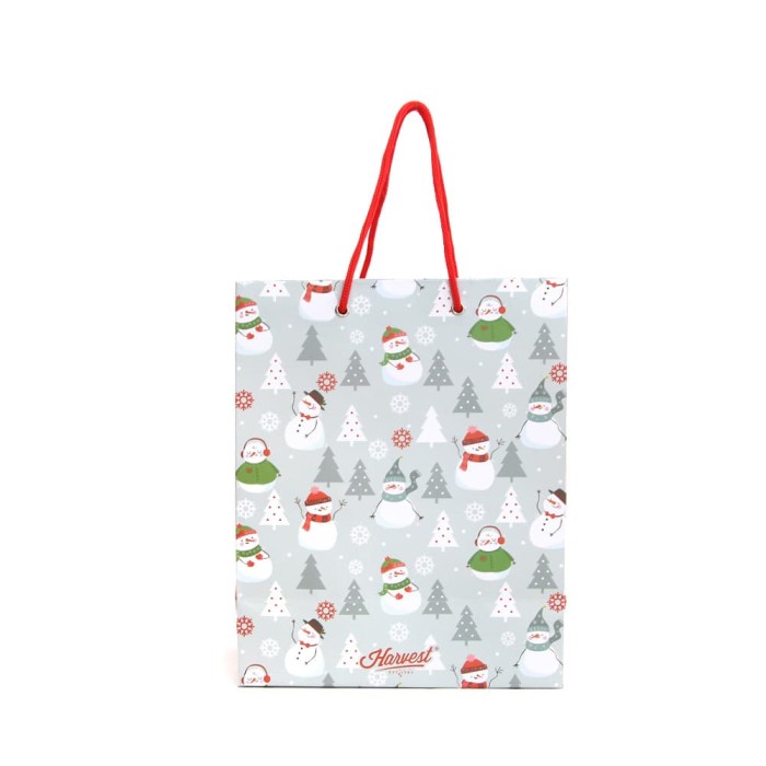 

Paper Bag Natal Christmas Time - Snowman