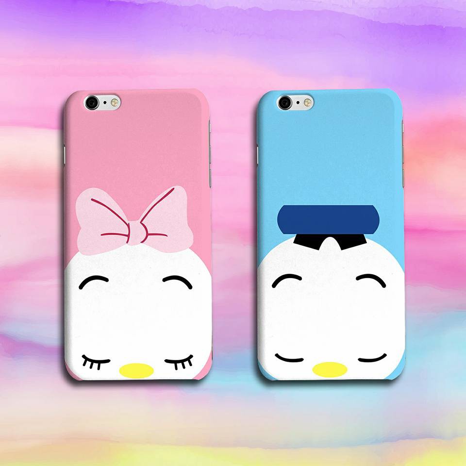Casing Couple Disney - Daisy Donald Duck Mickey Minnie Custom Case Oppo Iphone Samsung Xiaomi Huawei