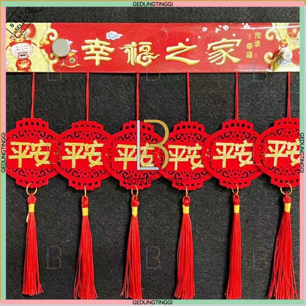 Gantungan Hiasan Tassel Tasel Pintu Gantung Dekorasi Pohon Sakura Meihwa Mehwa Meihua Shio Kelinci Lampion Yenpao Yuanbao Kipas Fuk Fu Kotak Pita Parcel Parsel Hampers Souvenir Suvenir Bludru Dinding Tahun Baru Chinese New Year Imlek Sincia Cny 2023 Murah