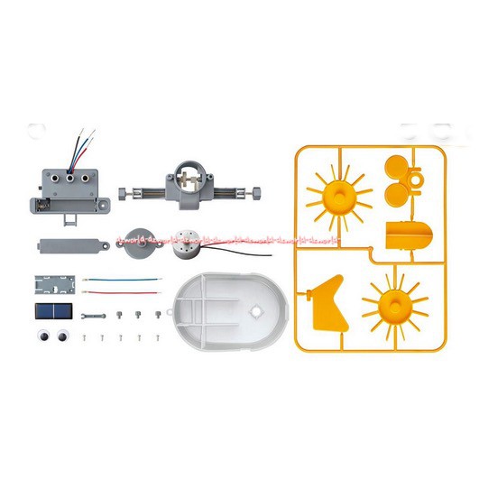 4M Green Science Aqua Robot Solar Hybrid Power Hybrid Mainan Membuat Ikan