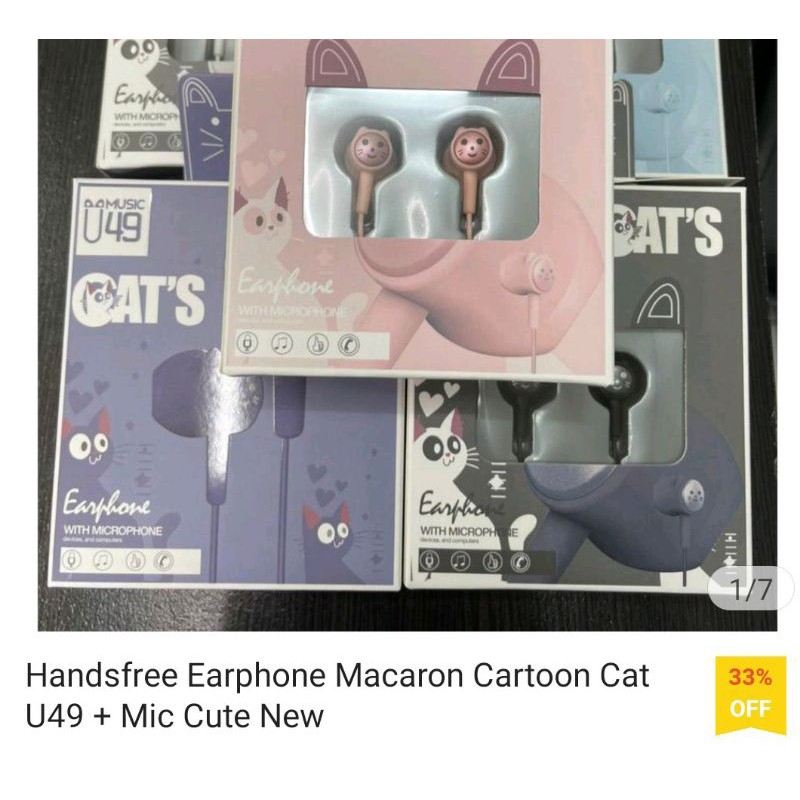 hf macaron cartoon cat