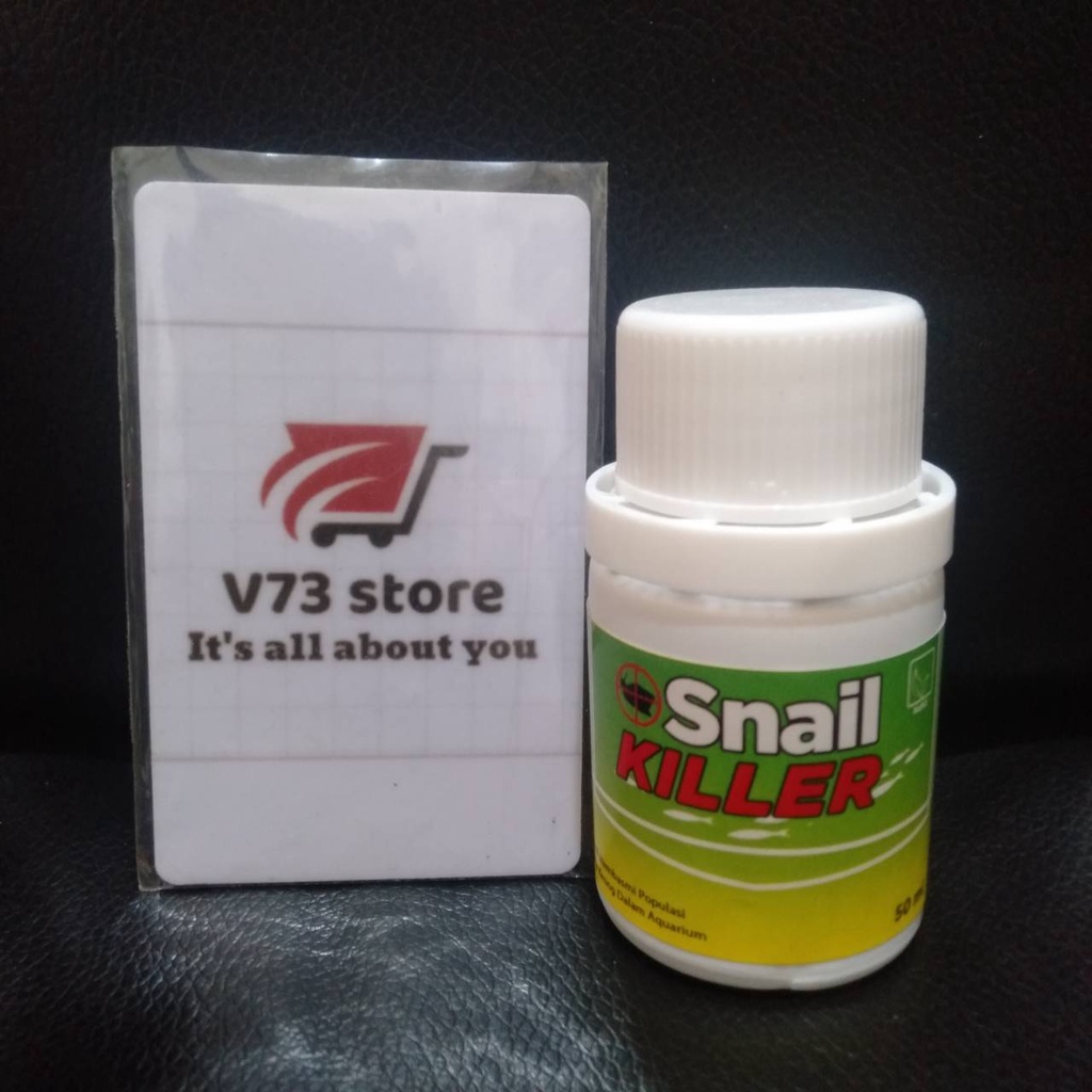 SNAIL KILLER 50 ML OBAT PEMBASMI POPULASI HAMA KEONG DALAM AQUARIUM