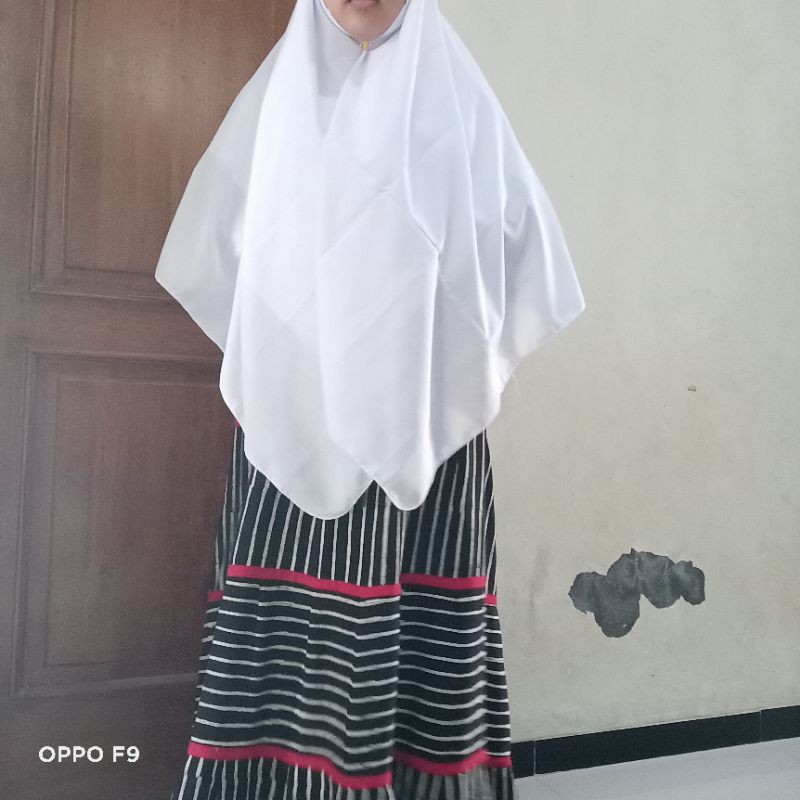 khimar sekolah/jilbab sekolah/jilbab santri/khimar dirosah santri gontor/ukuran 150cm/Khimar gontor