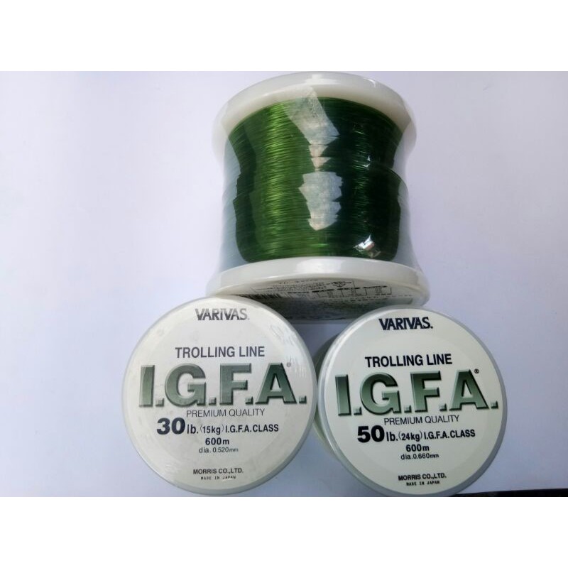 senar Varivas Trolling Line IGFA Japan 30lbs 50lbs 80lbs