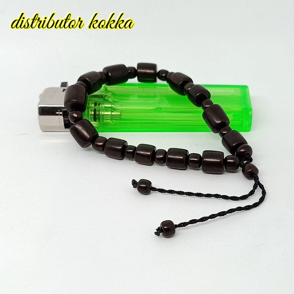 ( SUPER MURAH ) Gelang Kokka kaukah kaokah fukakah koka mardjan halat bulat hitam