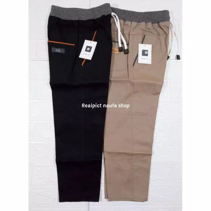 Celana Chino Panjang Chinos Cino  Anak Laki Laki Bahan Melar Stretch Kolor Murah Import 2 8 10 11 Tahun