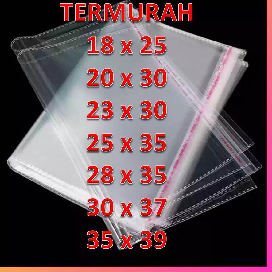 

Grosir ➬ () Plastik Opp Tebal 0.3 (Isi 100 Lembar) 37 (Terlaris)