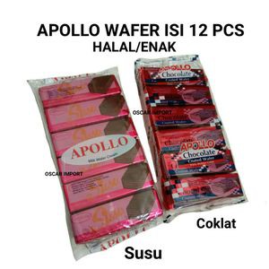 

Snack Wafer APOLLO/LOVIN Jajanan Jadoel isi 12pcs