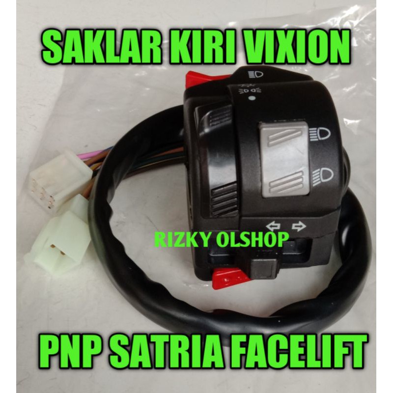 SAKLAR KIRI VIXION LOKAL PNP KE SATRIA FU 150 FACELIFT