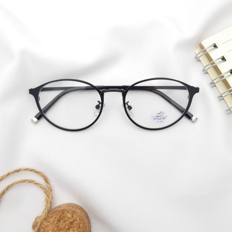 Frame/Kacamata 9614 size 50.16.134 Paket Lensa Photocromic,Radiasi Blueray,minus,plus,cylinder