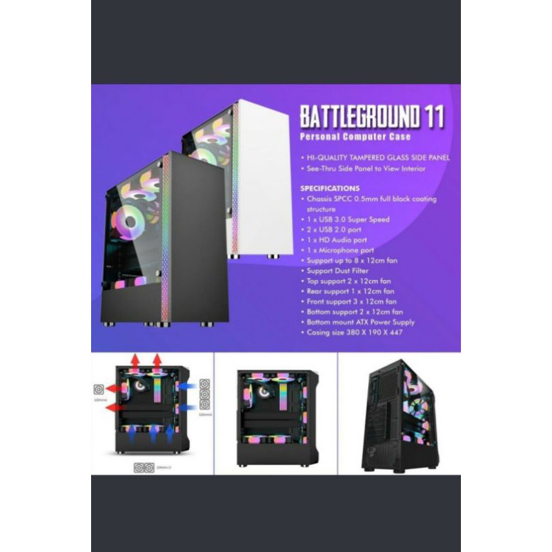 PC GAMING INTEL CORE I7 RAM 8GB VGA 2GB