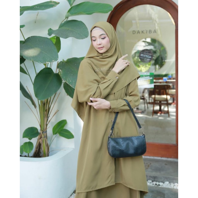 FANIA Set DRESS by shadira / gamis syar'i