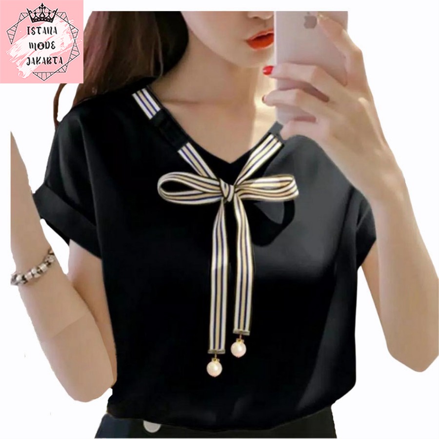 ISTANA MODE JAKARTA Blouse Laura / Blouse Thalia / Blouse Verra / Blouse Wanita / Fashion Wanita / imjv6-6