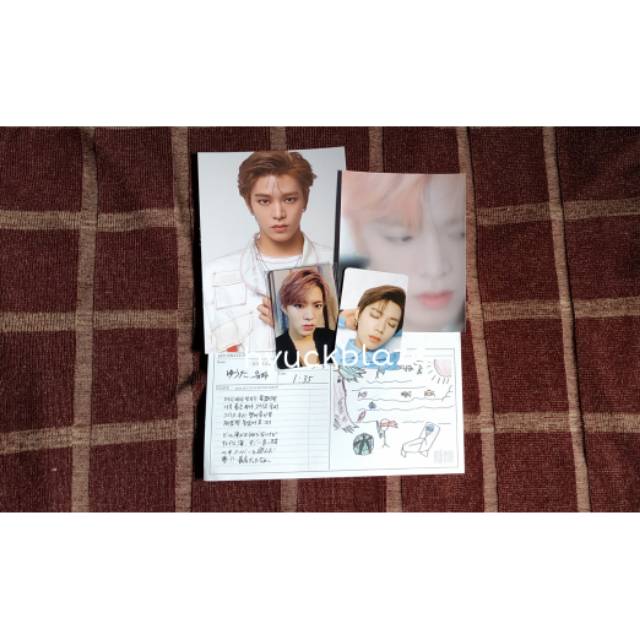 NCT Yuta Postcard Photocard Diary