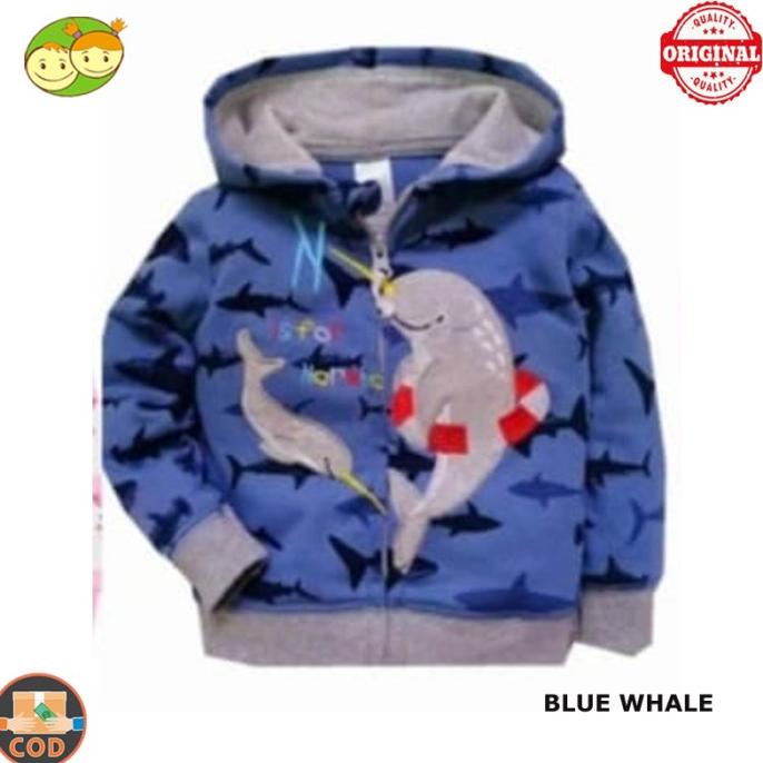 Carters Jaket Bayi Cowok 1-3Tahun/Jaket Anak Laki-Laki Bluedy Horse