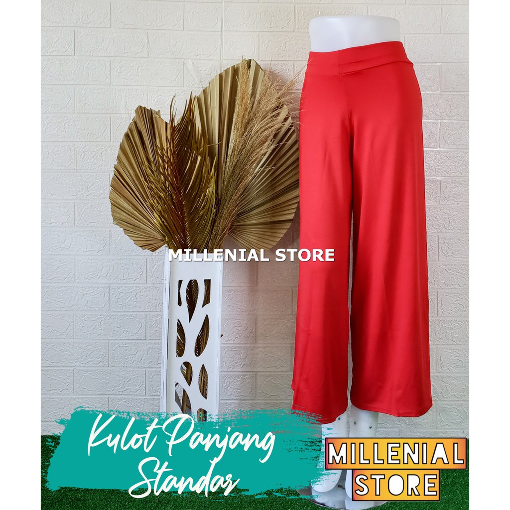 KULOT PANJANG POLOS JERSEY ALSIZE STANDART BISA COD-2