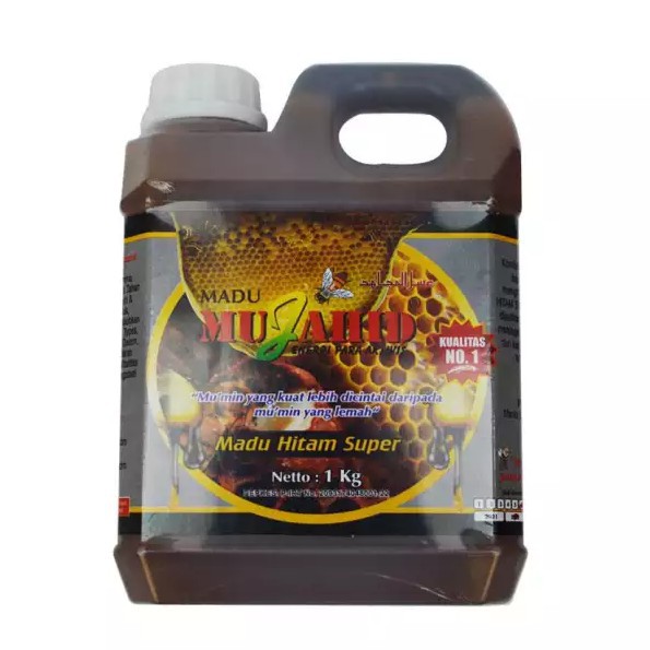 

Madu Hitam Super Muajhid 1 kg | Madu Pahit Pelawan Kanker