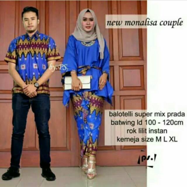 GROSIR BATIK NEW MONALISA COUPLE