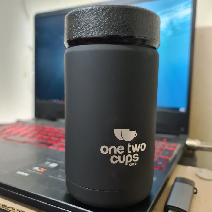 Botol Minum One Two Cups Termos thermos Mini Stainless Steel 400ML