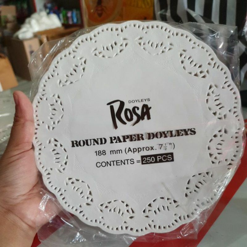 

ROSA DOYLEYS PAPER 188MM 7,5" per lembar