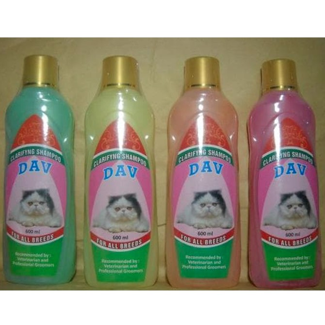 Shampo Kucing DAV 600ml Sampo Cat Clarifying Shampoo For All Breeds