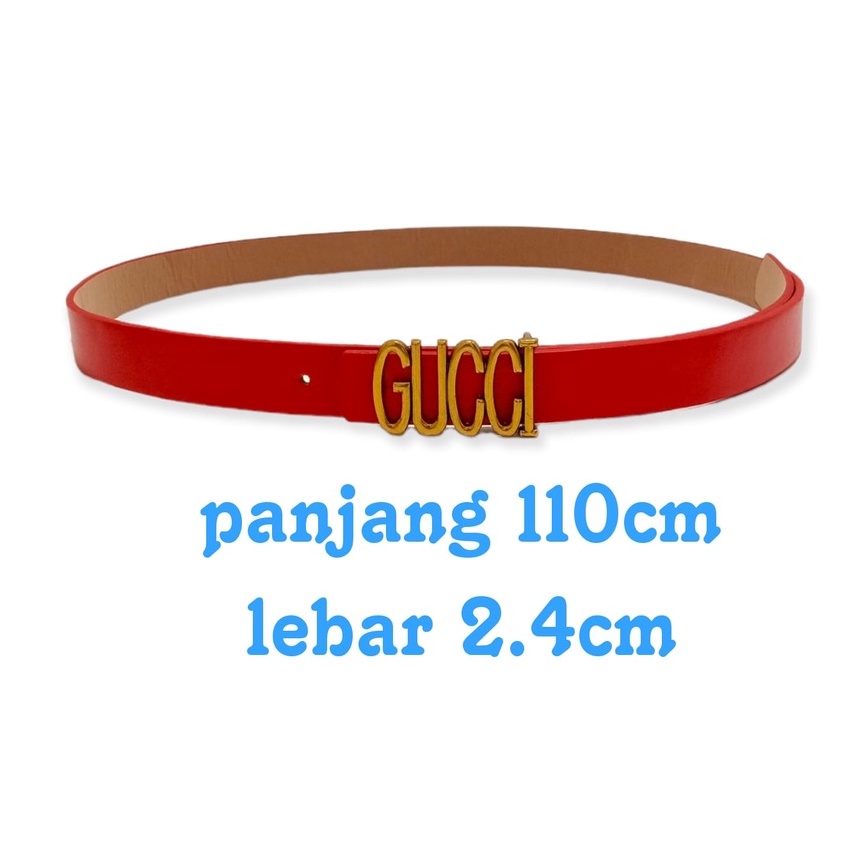 [SMARTGIRL] Ikat  Pinggang Wanita Cantol Fashion Kulit PU Gasper Wanita Belt / Ikat pinggang wanita IMPORT 211/158