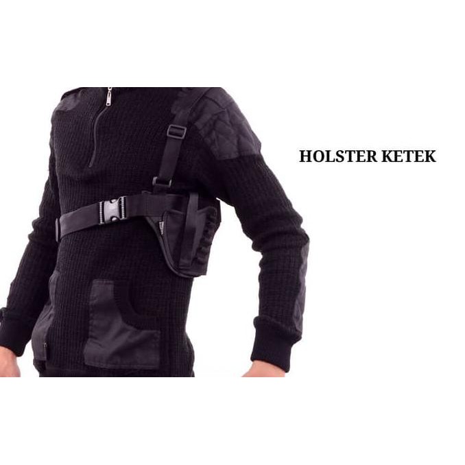 Produk Termurah Holster - Holster Ketek Ketiak | Sarung Pistol Revolver Airsoft Polisi Diskon