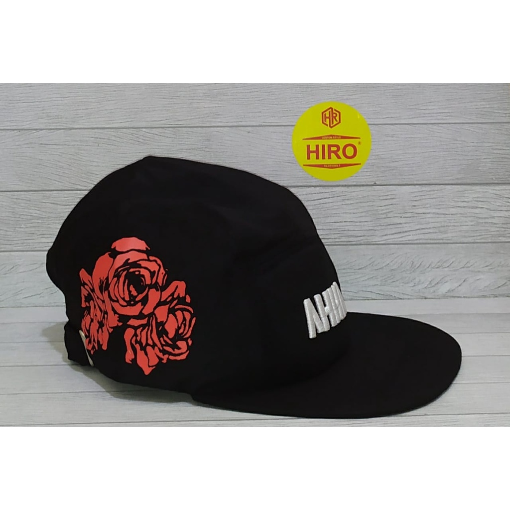 [COD]Topi Snapback Bordir Original Lima Panel New Model/Topi Hip-Hop/Topi Distro Pria