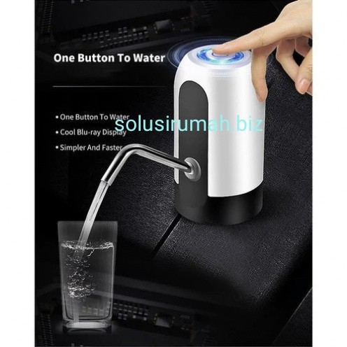 ELEKTRIK DISPENSER AIR POMPA GALON AQUA MINUM ELECTRIC WATER LED USB