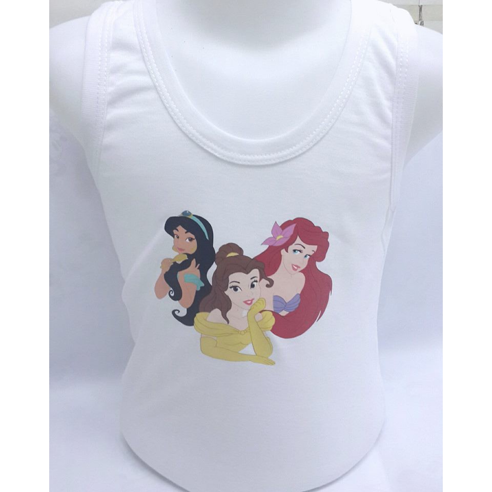 SINGLET PRINCESS / SINGLET ANAK KARAKTER / SINGLET TOKUSEN / SINGLET ANAK