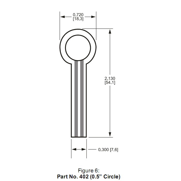 HQ FSR402 Resistive Thin Film Pressure Transducer