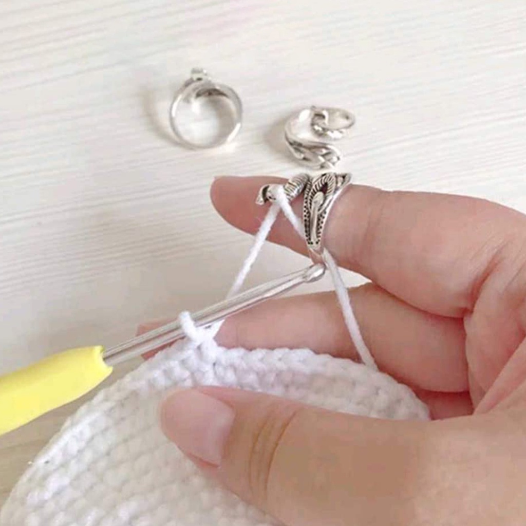 Huluboy Cincin Terbuka Adjustable Model Burung Phoenix Gaya Retro Untuk Unisex / Pria / Wanita