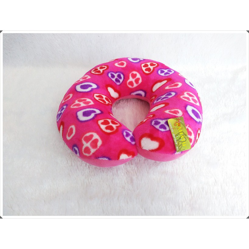 Bantal Leher Murah Pink