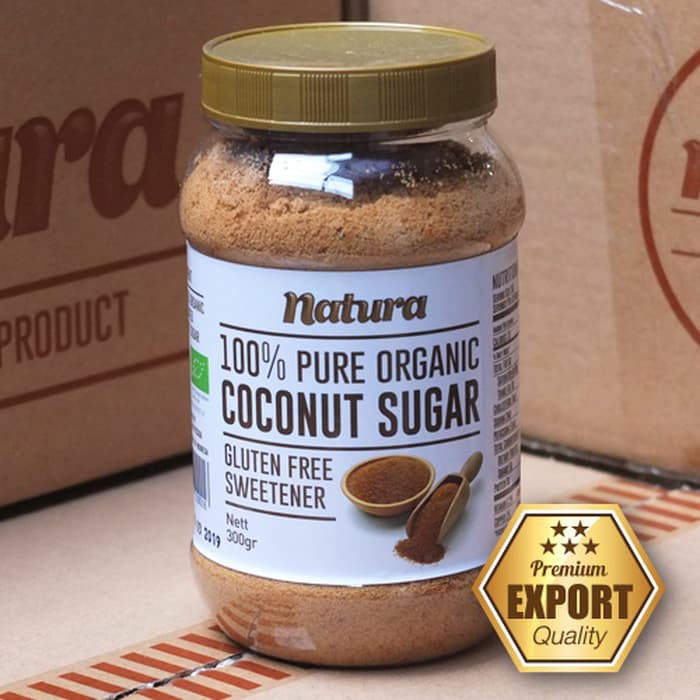 

GULA KELAPA ORGANIK 300GR / 100% PURE ORGANIC COCONUT SUGAR MURAH