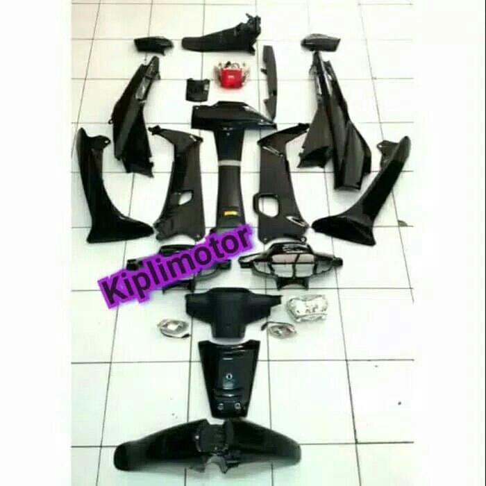 Cover body Honda supra x lama  komplit dengan lampu