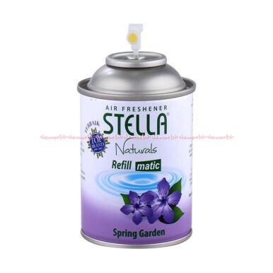 Stella Matic Spring Garden Refill  Pengharum Ruangan Otomatis Isi Ulang 225ml