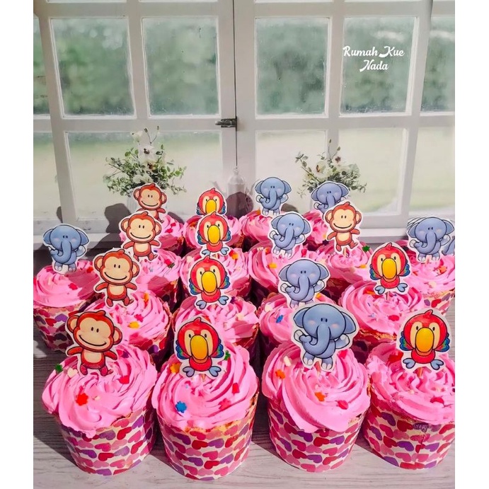 Cup Cake Ulang Tahun/Cup Cake Karakter/Cup Cake Ultah
