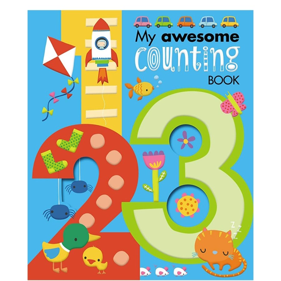 MY AWESOME ALPHABET BOOK board book buku anak import buku edukasi