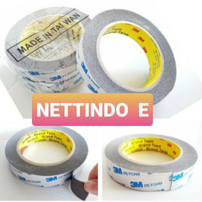 

Sale Double Tape 3M Pe Foam 2Cm X 4,5 Meter Ori Termurah Sale!!!