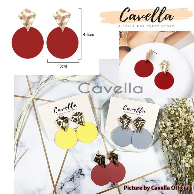 Premium Earring Anting by Cavella - Model : Amaya ER011