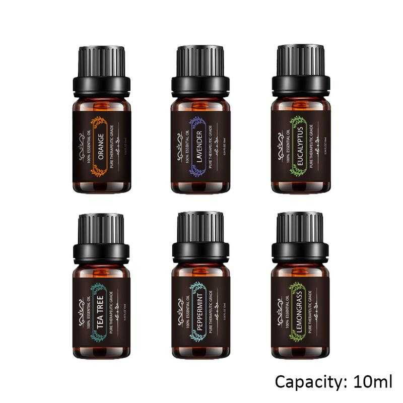 AS Pure Essential Fragrance Oils Minyak Aromatherapy 10ml 6PCS TSLM4