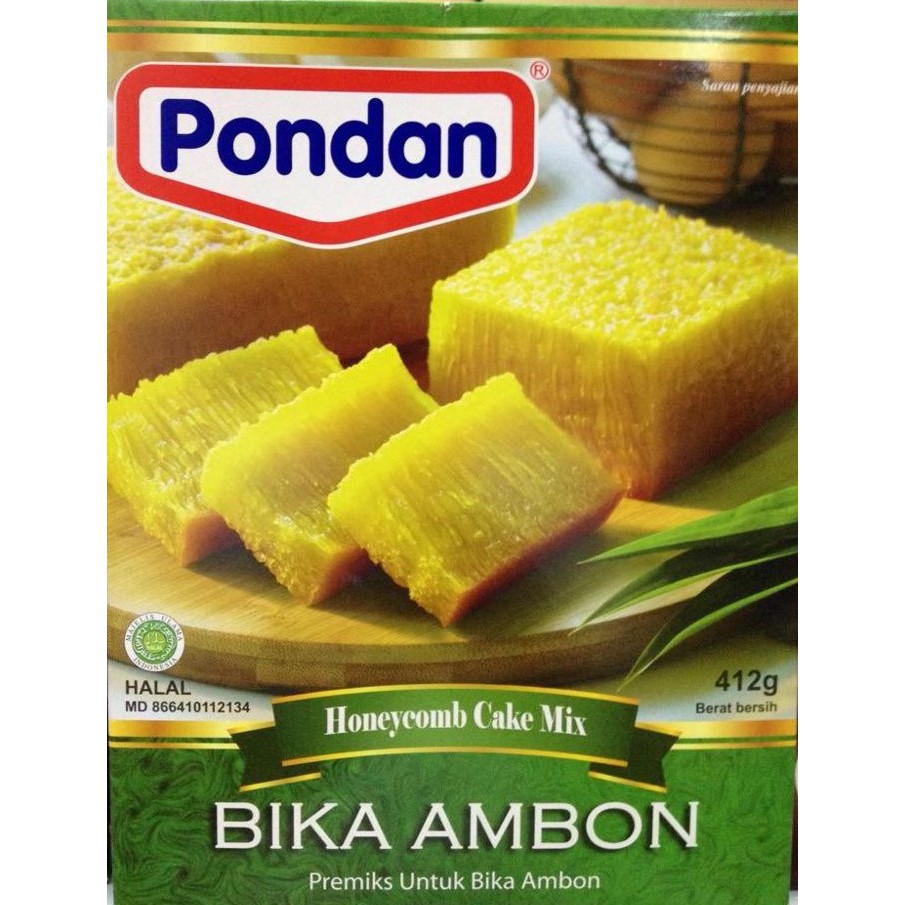 

PONDAN BIKA AMBON 412 GR-TEPUNG KUE-PREMIKS UNTUK BIKA AMBON