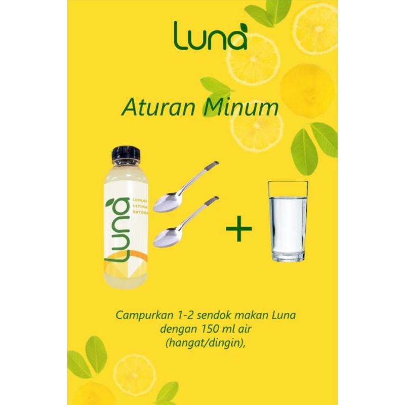 

luna / lemon ultimate nature